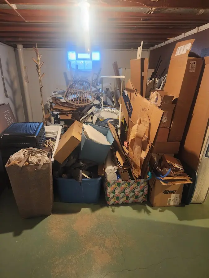 Roll-off dumpster container at job site for Construction Dumpster Rental in Vicksburg